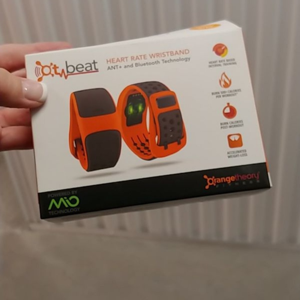 Orange Theory heart rate wristband